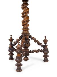 A Northern European Oak End Table