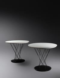 Pair of Cyclone Side Tables Knoll Associates, USA