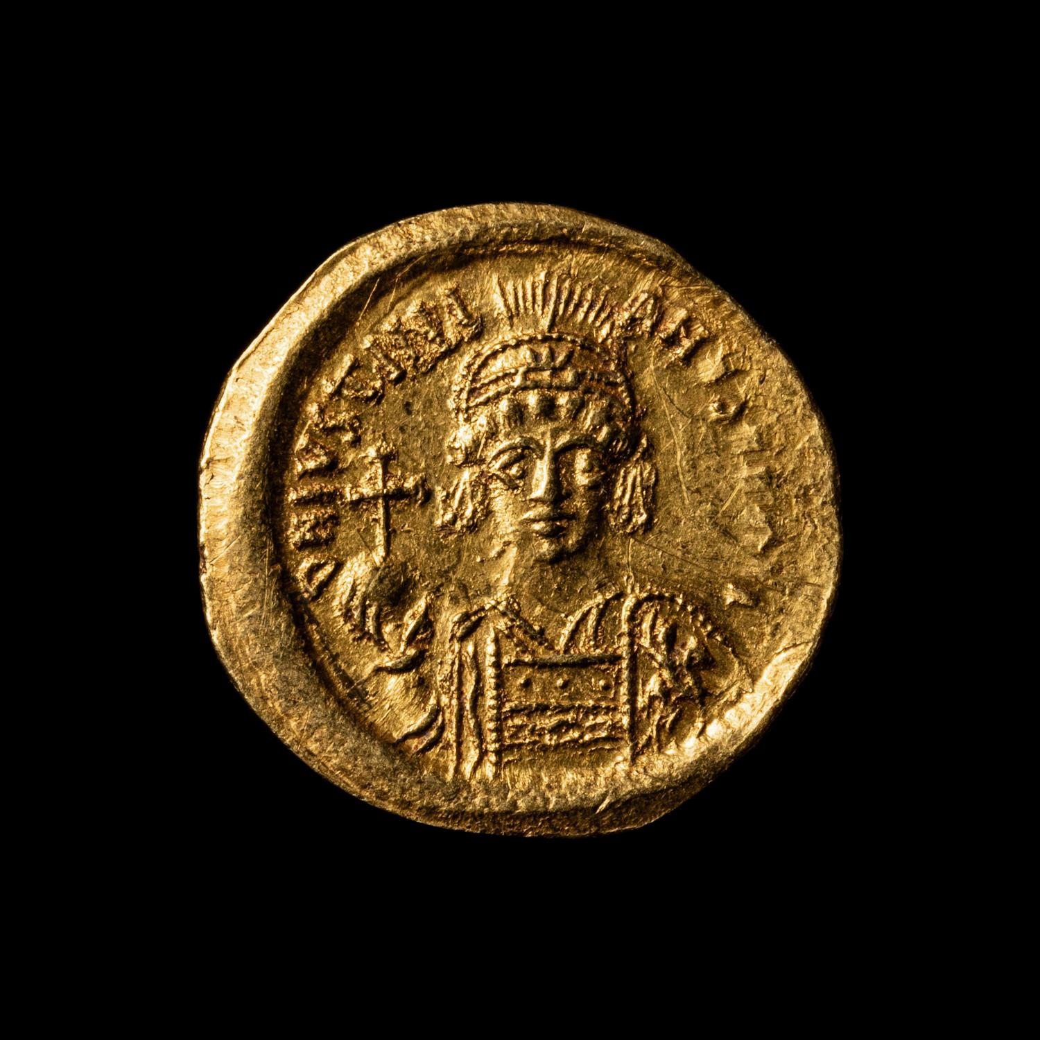 [ANCIENTS] Byzantine Empire. Justinian I (538-565). Av Solidus (4.4 g).