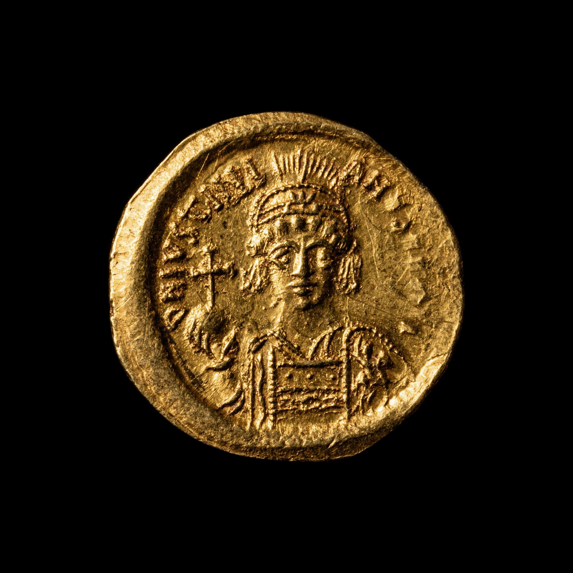 [ANCIENTS] Byzantine Empire. Justinian I (538-565). Av Solidus (4.4 g).