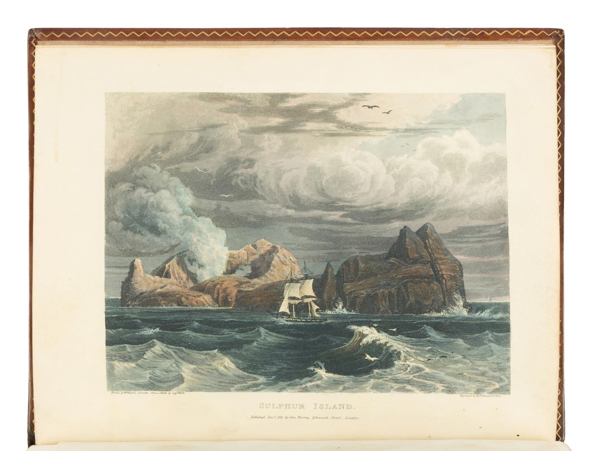 HALL, Basil (1788-1844). Account of a Voyage of Discovery to the West Coast of Corea, and the Great Loo-Choo Island; with an Appendix . London: John Murray, 1818.