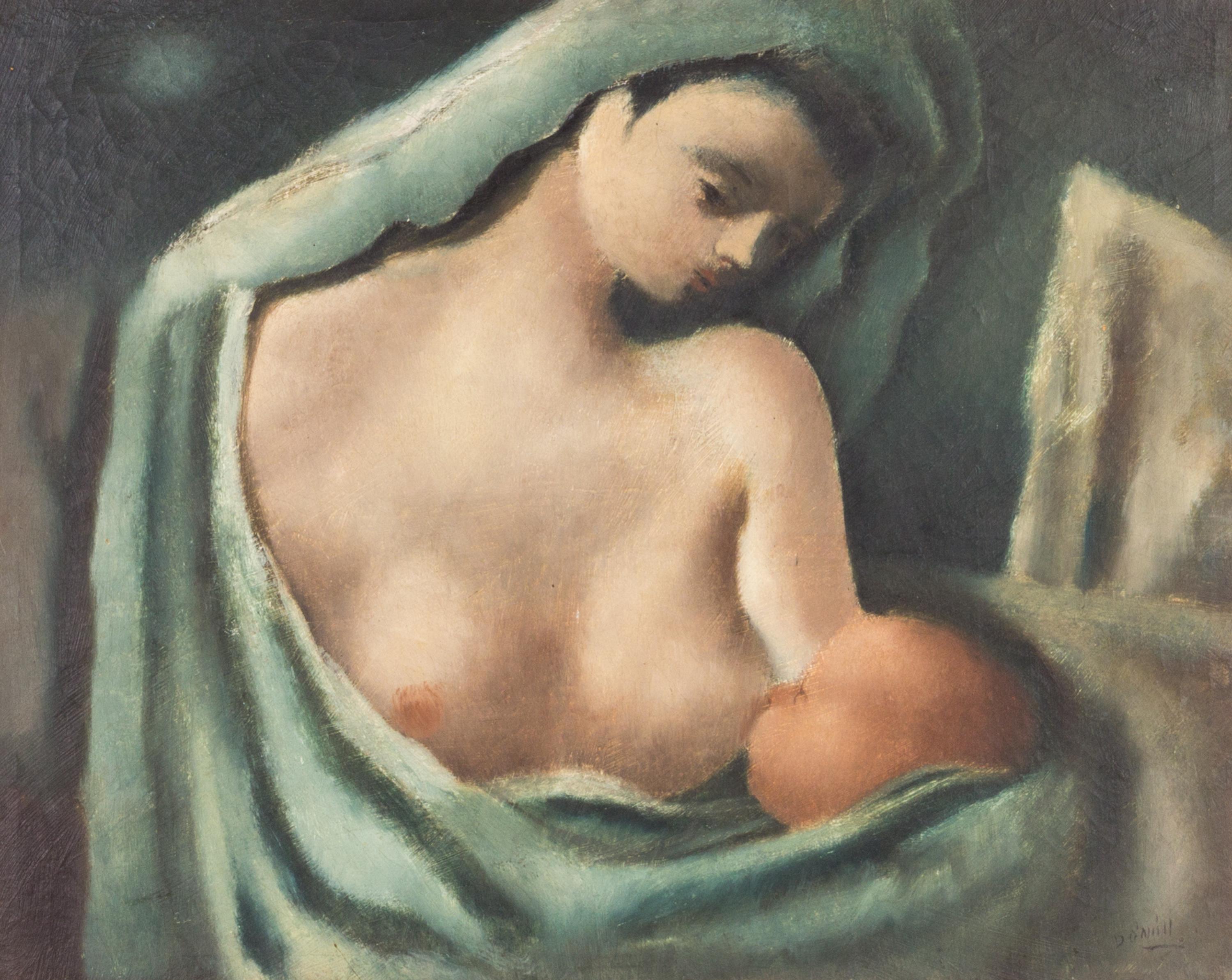 Daniel O'Neill, (Irish, 1920-1974), Woman with Child