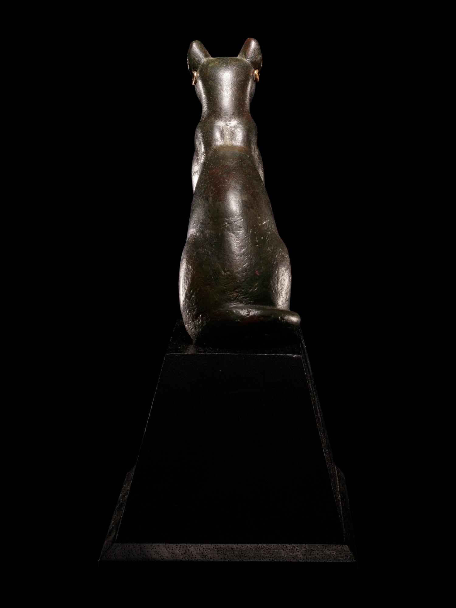 An Egyptian Bronze Cat