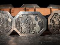 Silver Storyteller Concha Belt, 1994