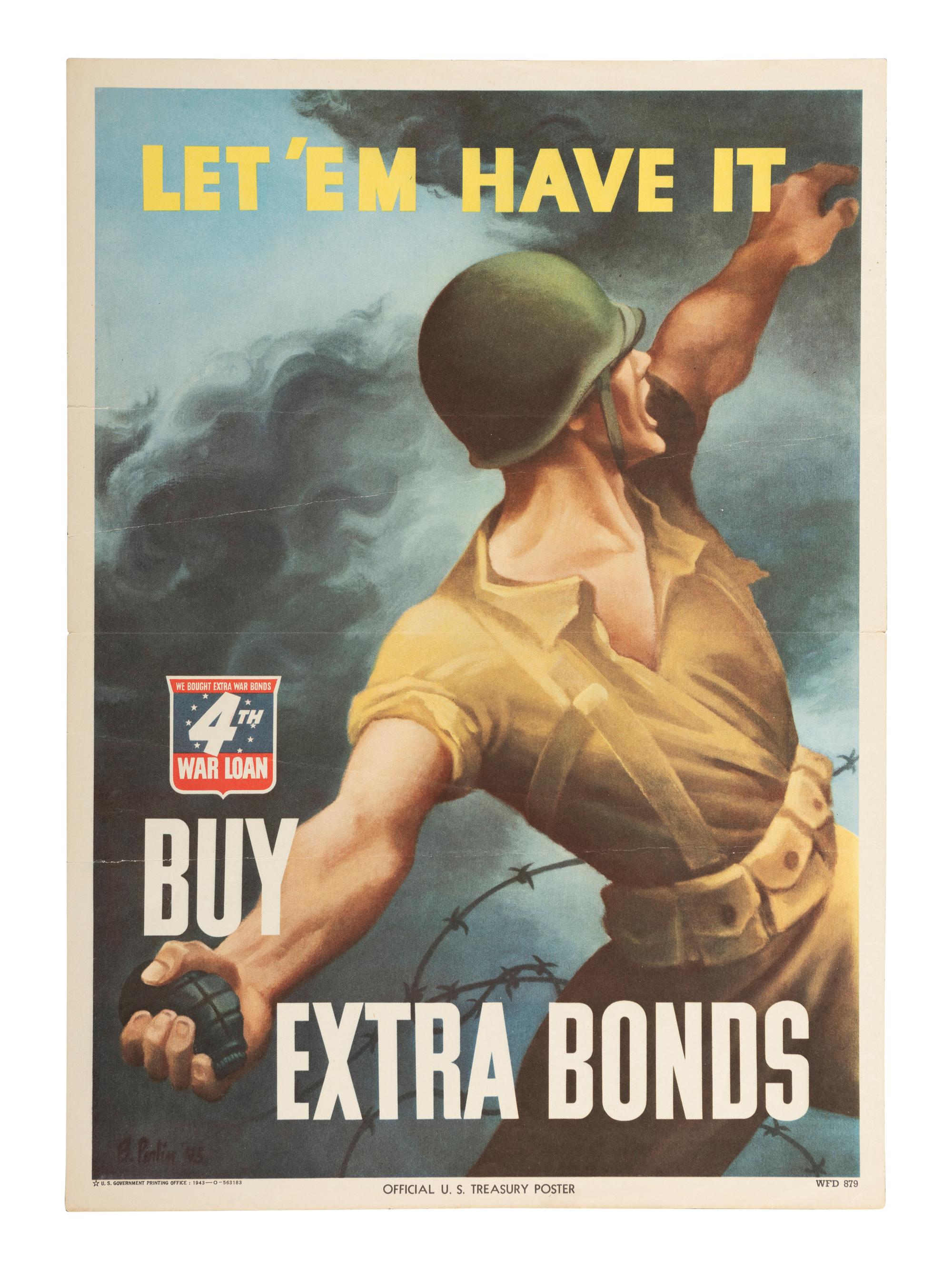 [WW2]. 12 World War II propaganda posters, comprising: