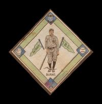 A Group of Six Assorted 1914 B-18 Baseball Quilt Flannel Panels,