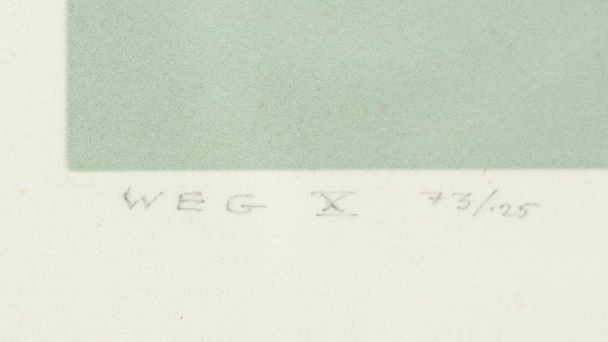 White Embossing on Gray: I-X (complete series)