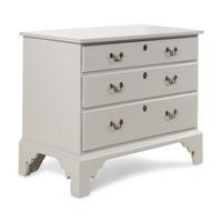 A Georgian Style White-Painted Chest of Drawers