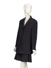 Chanel, Black Wool Skirt Suit