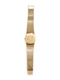 BAUME & MERCIER, 14K YELLOW GOLD WRISTWATCH