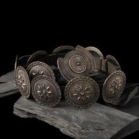 Martha Cayatineto (Diné, 20th century) — Sterling Silver Concha Belt