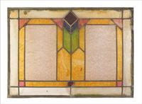 Six Arts & Crafts Leaded Glass Windows