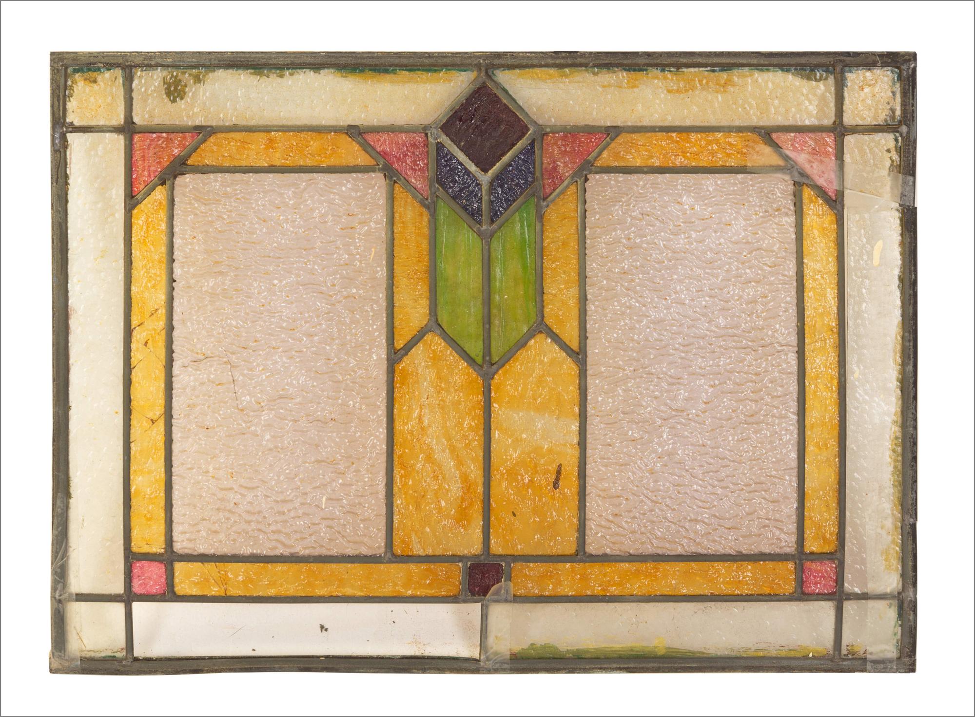 Six Arts & Crafts Leaded Glass Windows