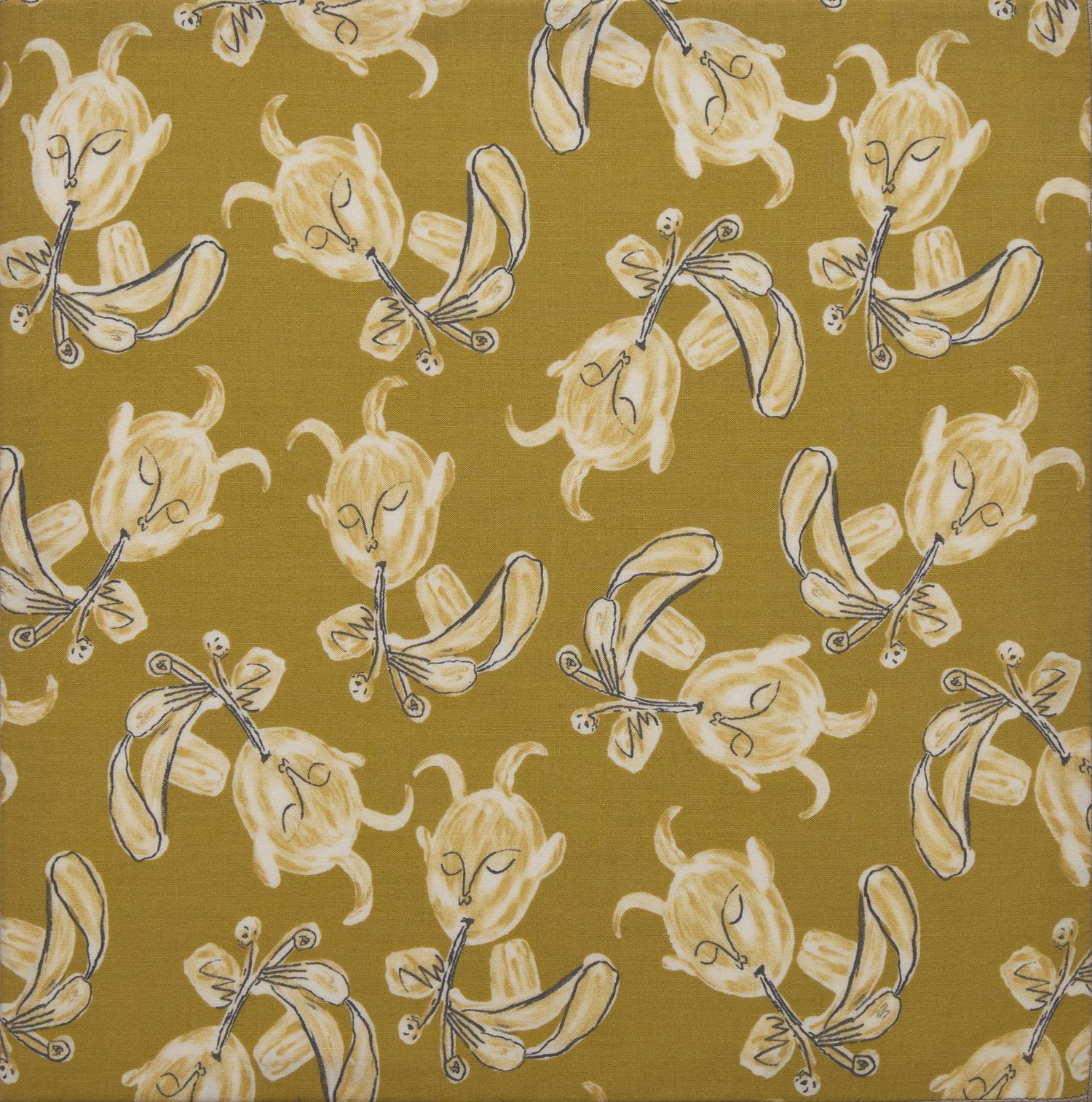 Three Mounted Printed Cotton Panels, Two Designed by Picasso DONATED BY CORA GINSBURG, LLC.