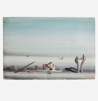 Yves Tanguy (American/French, 1900-1955) Composition Surréaliste