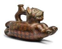 A Peruvian Vessel in the Form of a Jaguar