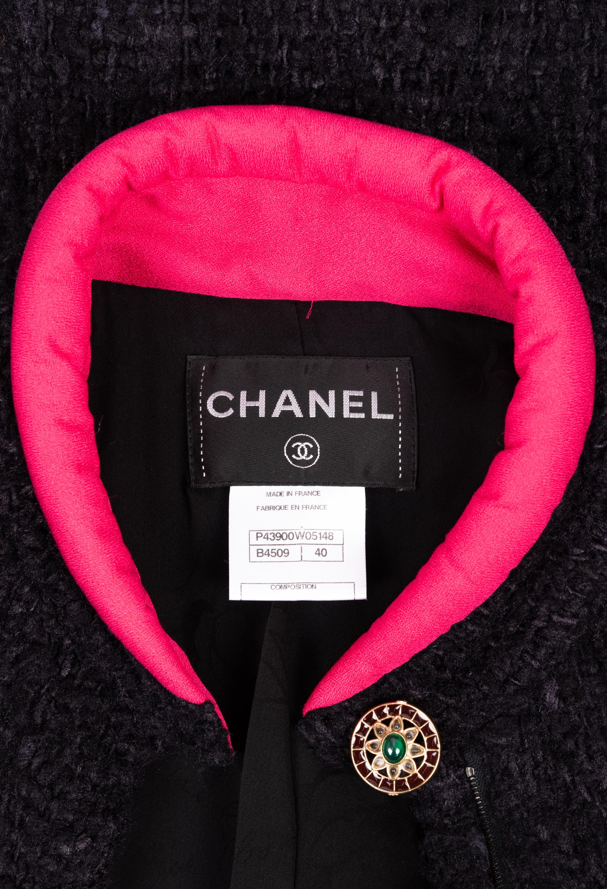 Chanel Black Tweed Jacket, Autumn 2012