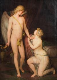 Josef Schopf, (Austrian, 1745 - 1822), Cupid and Psyche, 1780