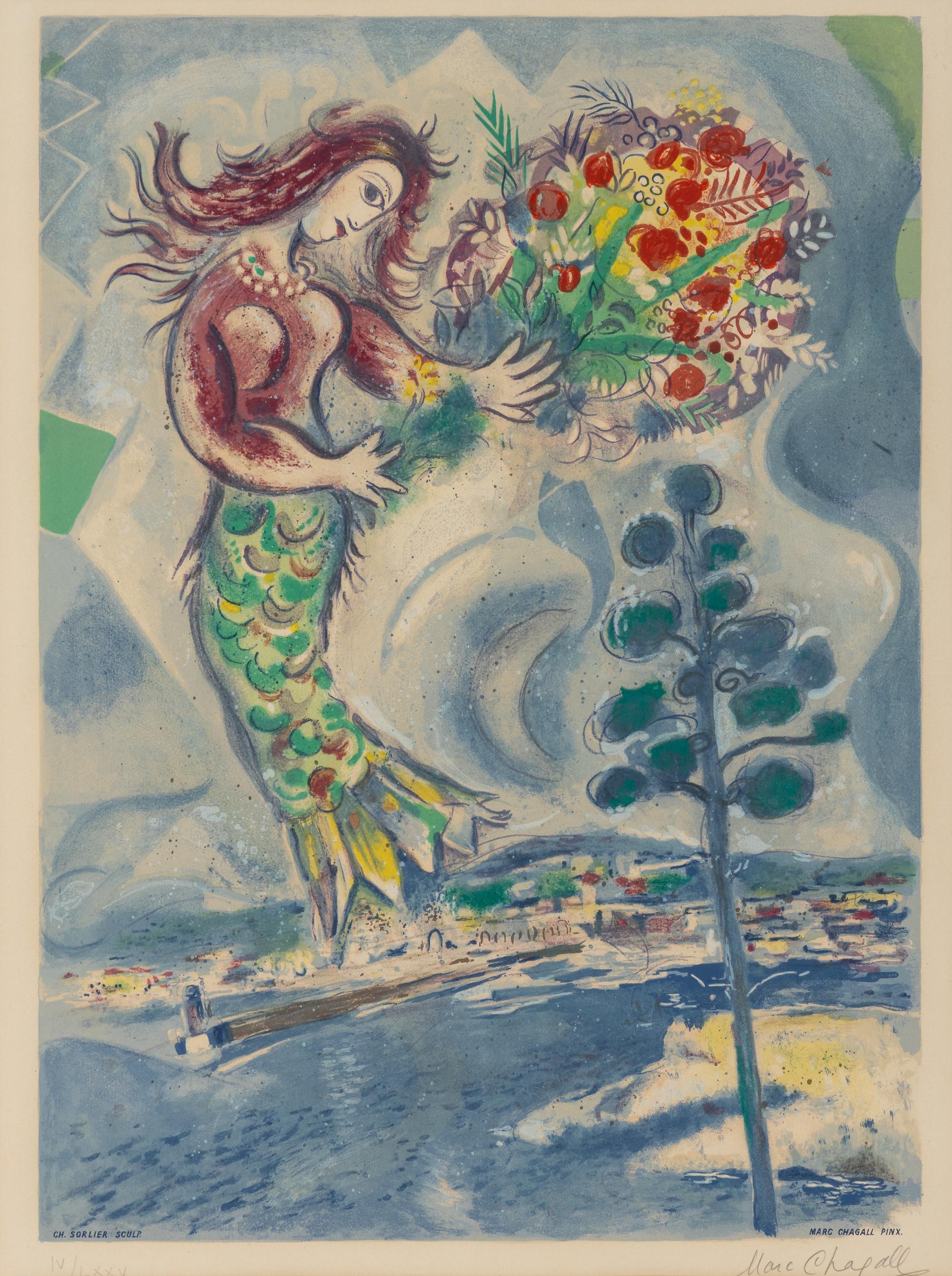 Sirène au Pin (from Nice et le Côte d'Azur ), 1967