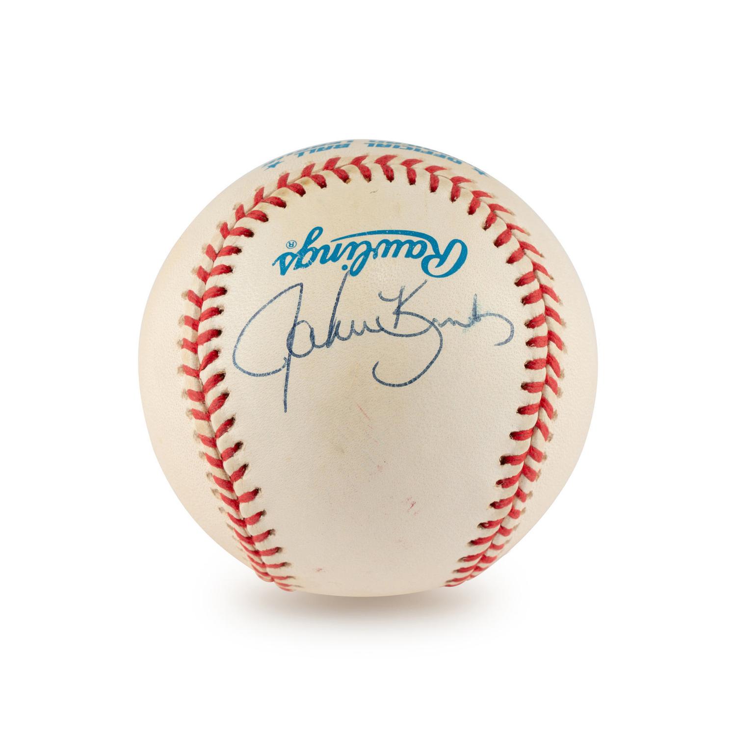 A Large Group of Hall of Fame and Notable Signed Autograph Baseballs (Beckett Authentication Services)