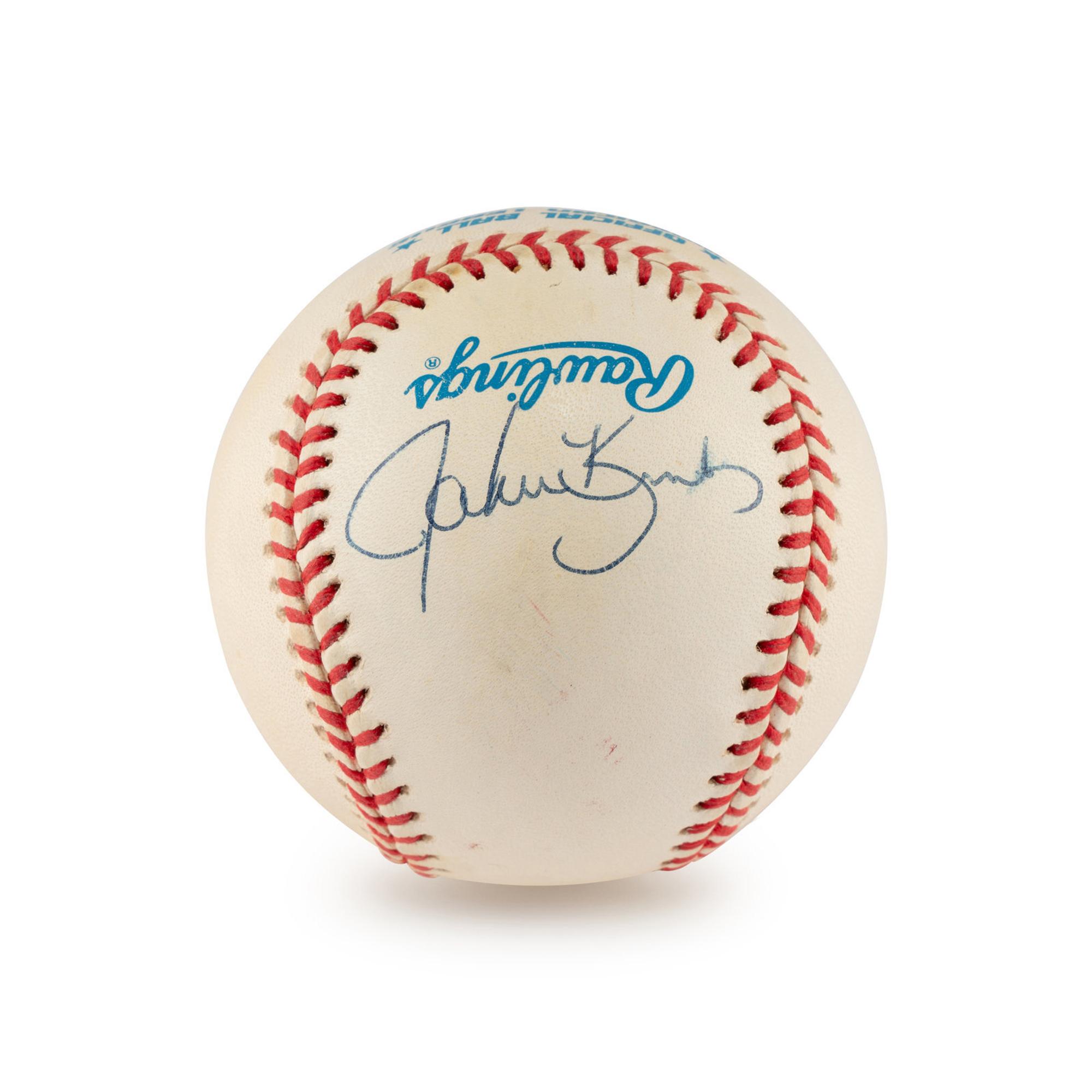 A Large Group of Hall of Fame and Notable Signed Autograph Baseballs (Beckett Authentication Services)