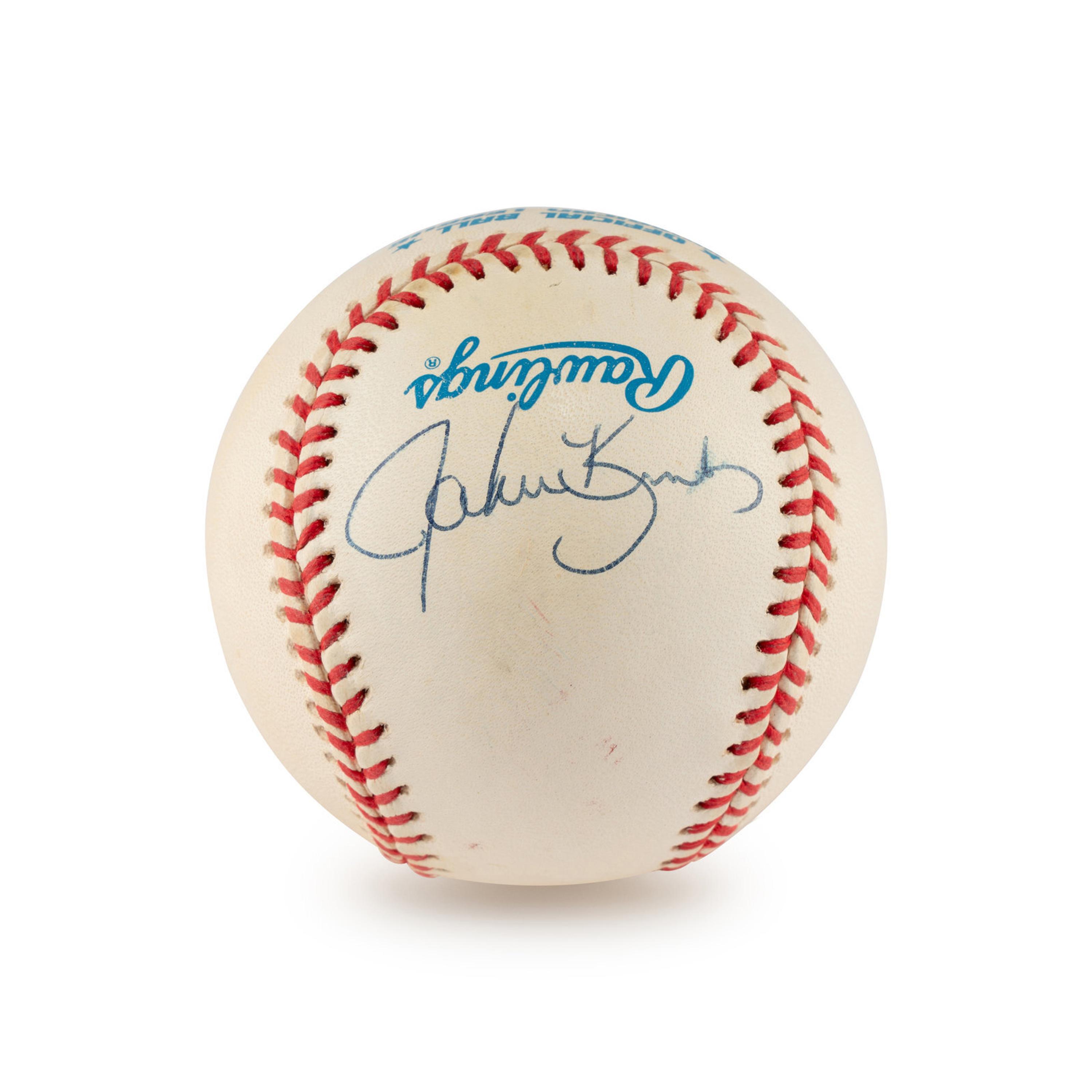 A Large Group of Hall of Fame and Notable Signed Autograph Baseballs (Beckett Authentication Services)