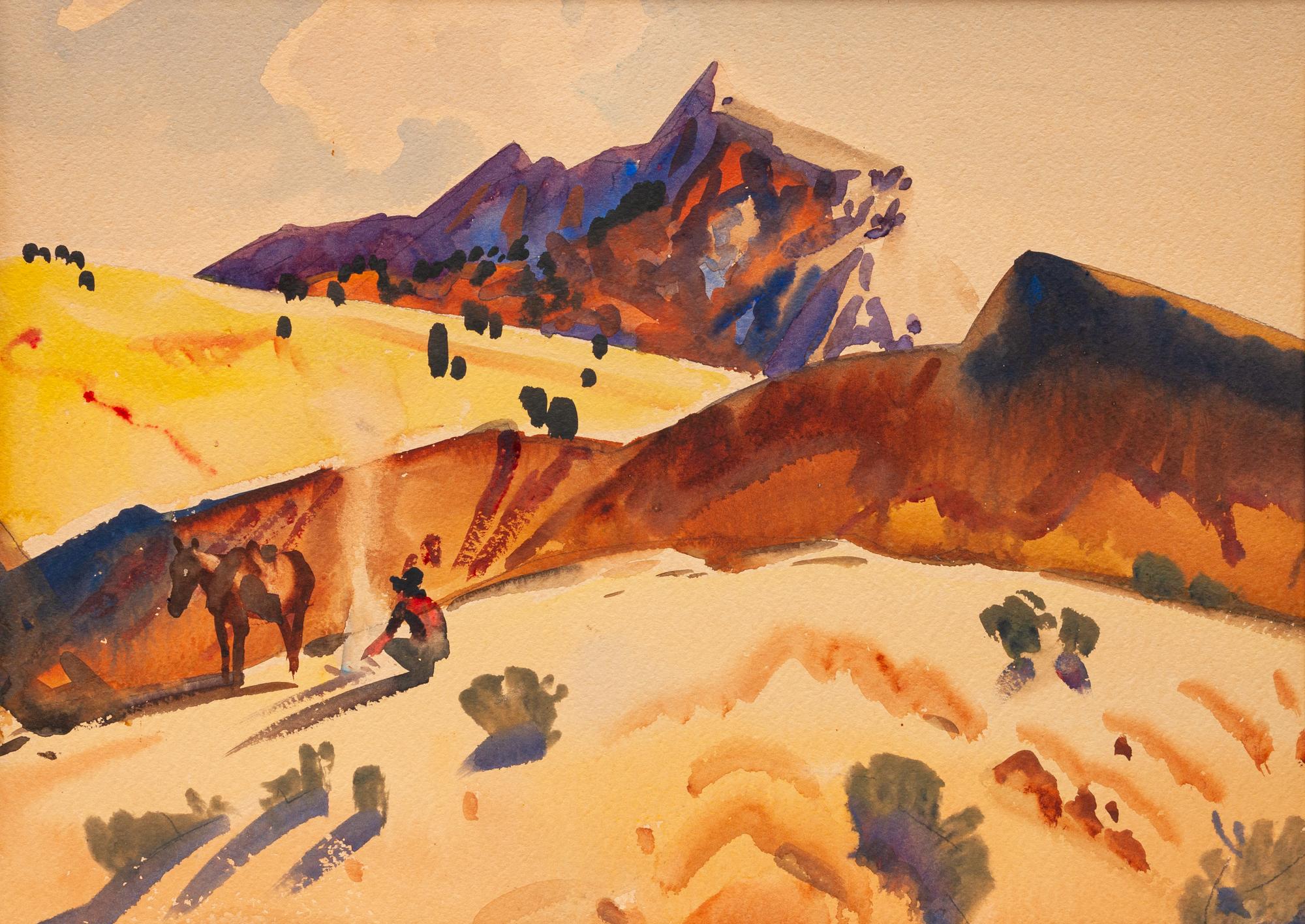 Two works: In the Canyon and Close to the Sun