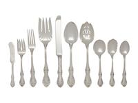 An American Silver Flatware Service