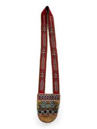Athapaskan Beaded Hide Shot Pouch