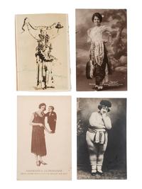 [EPHEMERA]. 78 RPPCs & photographs of parades, sideshows, and fairs.