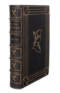 [MONASTERY HILL BINDING -- ZUFFANT, Joseph, binder]. SABATINI, Rafael (1875-1950). Scaramouche. A Romance of the French Revolution. Boston and New York: Houghton Mifflin Company, 1924.