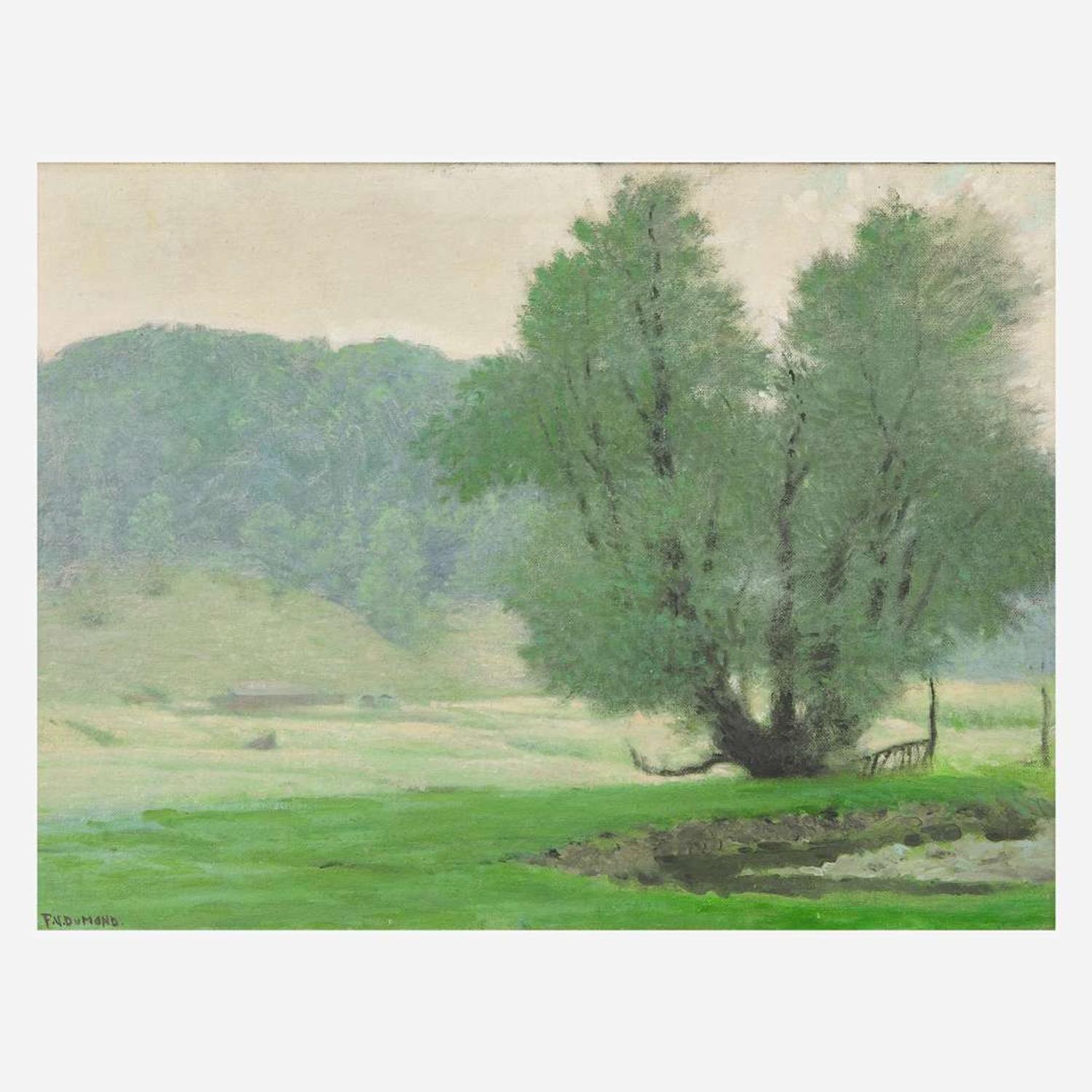 Frank Vincent Dumond (American, 1865-1951) Willows