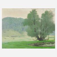 Frank Vincent Dumond (American, 1865-1951) Willows