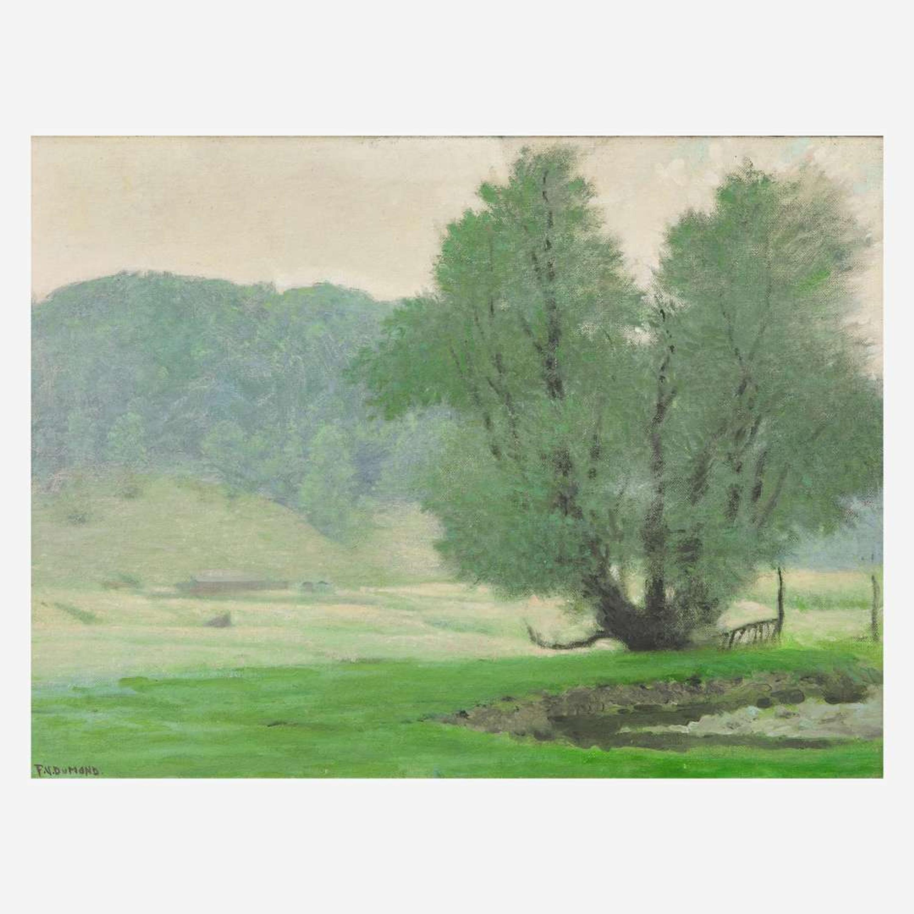 Frank Vincent Dumond (American, 1865-1951) Willows