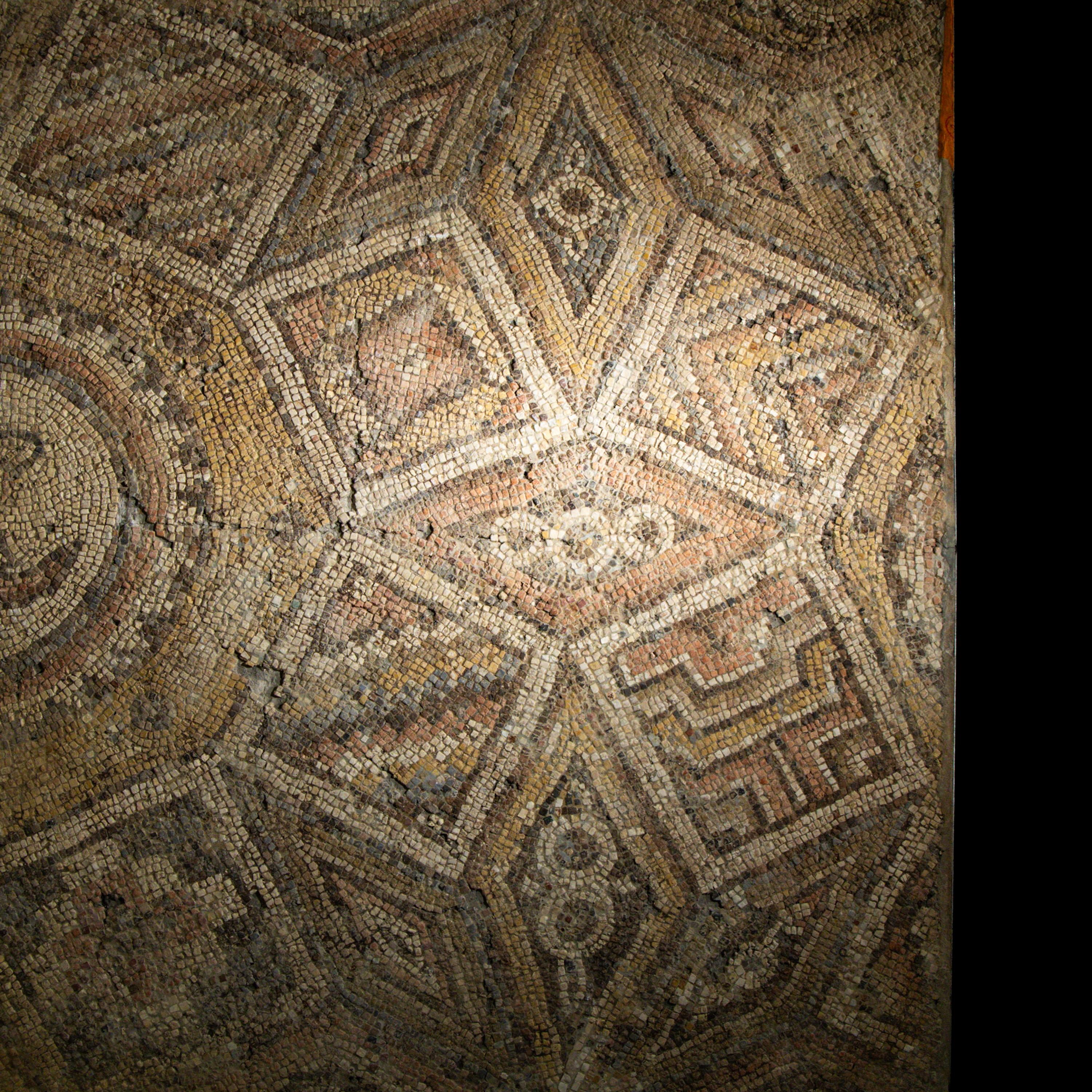 A Roman Geometric Mosaic Panel