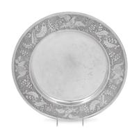 A Norwegian Silver Charger