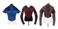 Three Silk Bodices, 1840s