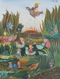 Children in Imaginary Landscape