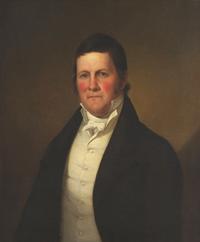 Attributed to Robert Street (1796-1865), A Portrait of Amos Palmer (1771-1851)
