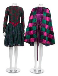 One Geoffrey Beene Dress and One Ensemble, Fall 1988