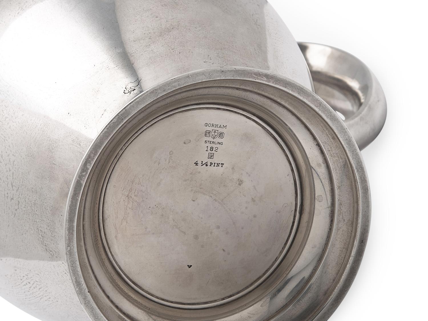An American Silver Water Pitcher