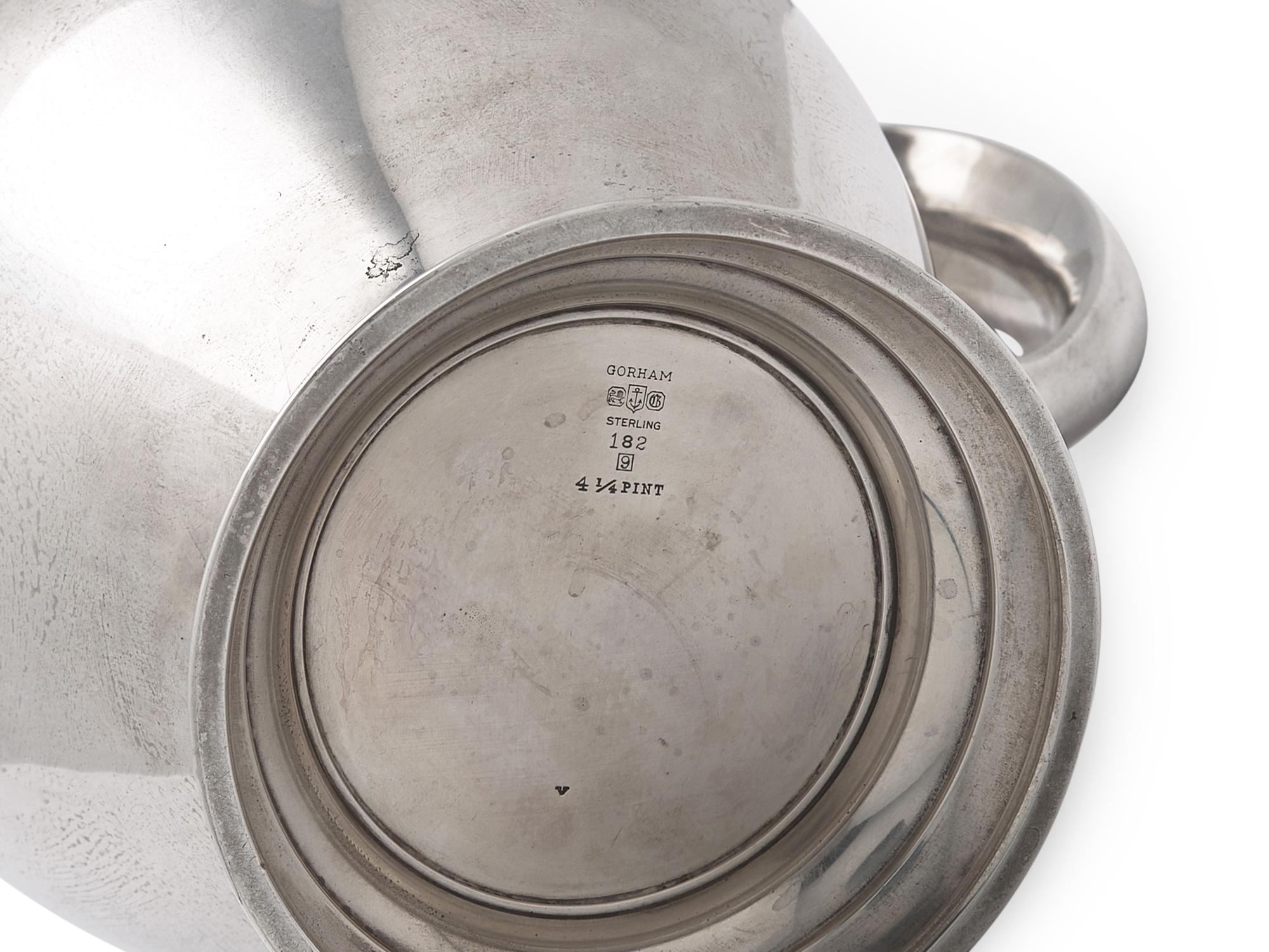 An American Silver Water Pitcher