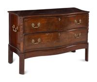 A George IV Mahogany Chest-on-Stand