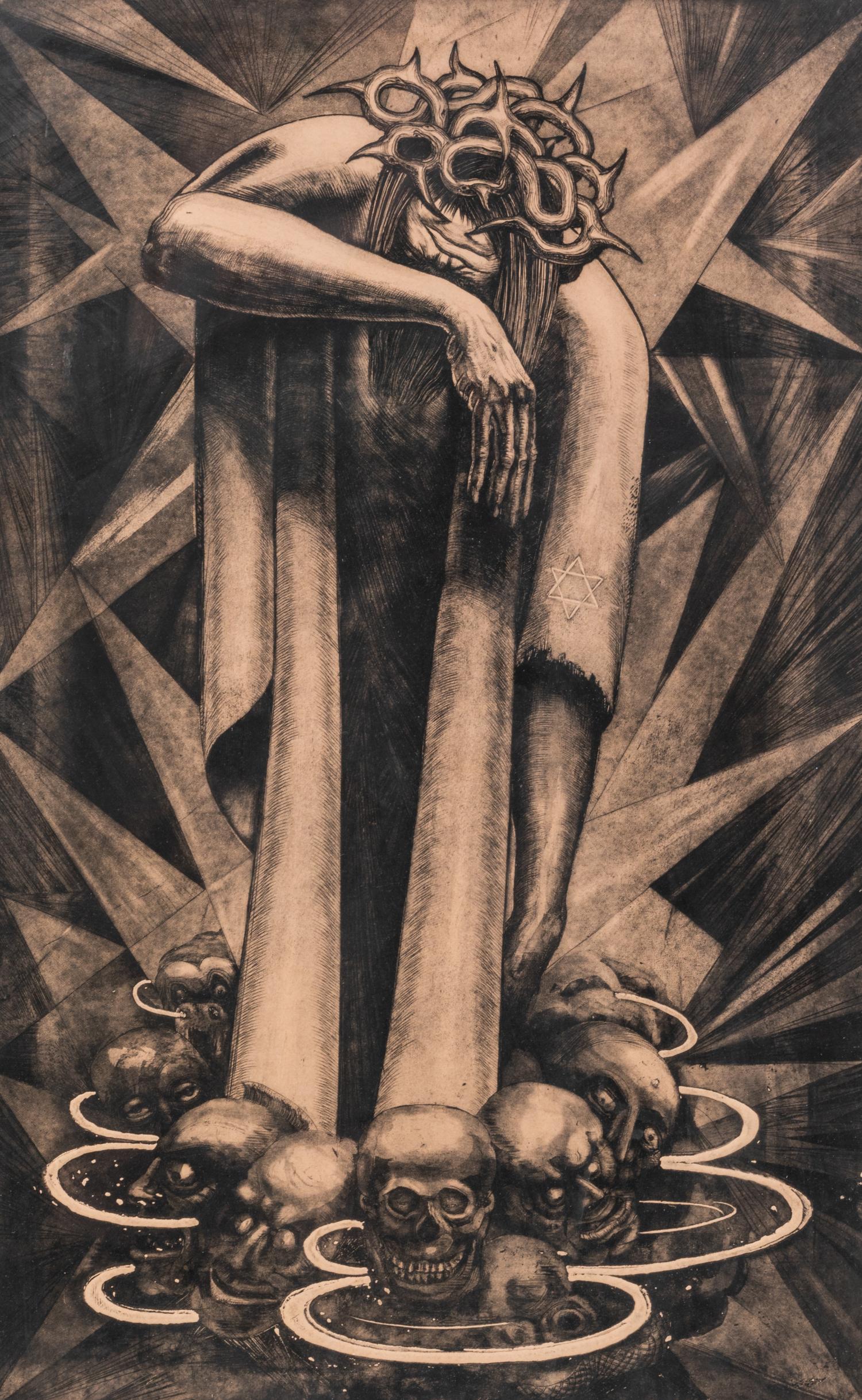 Leo Katz, (Czech, 1887-1982), Year One, A. B., 1946