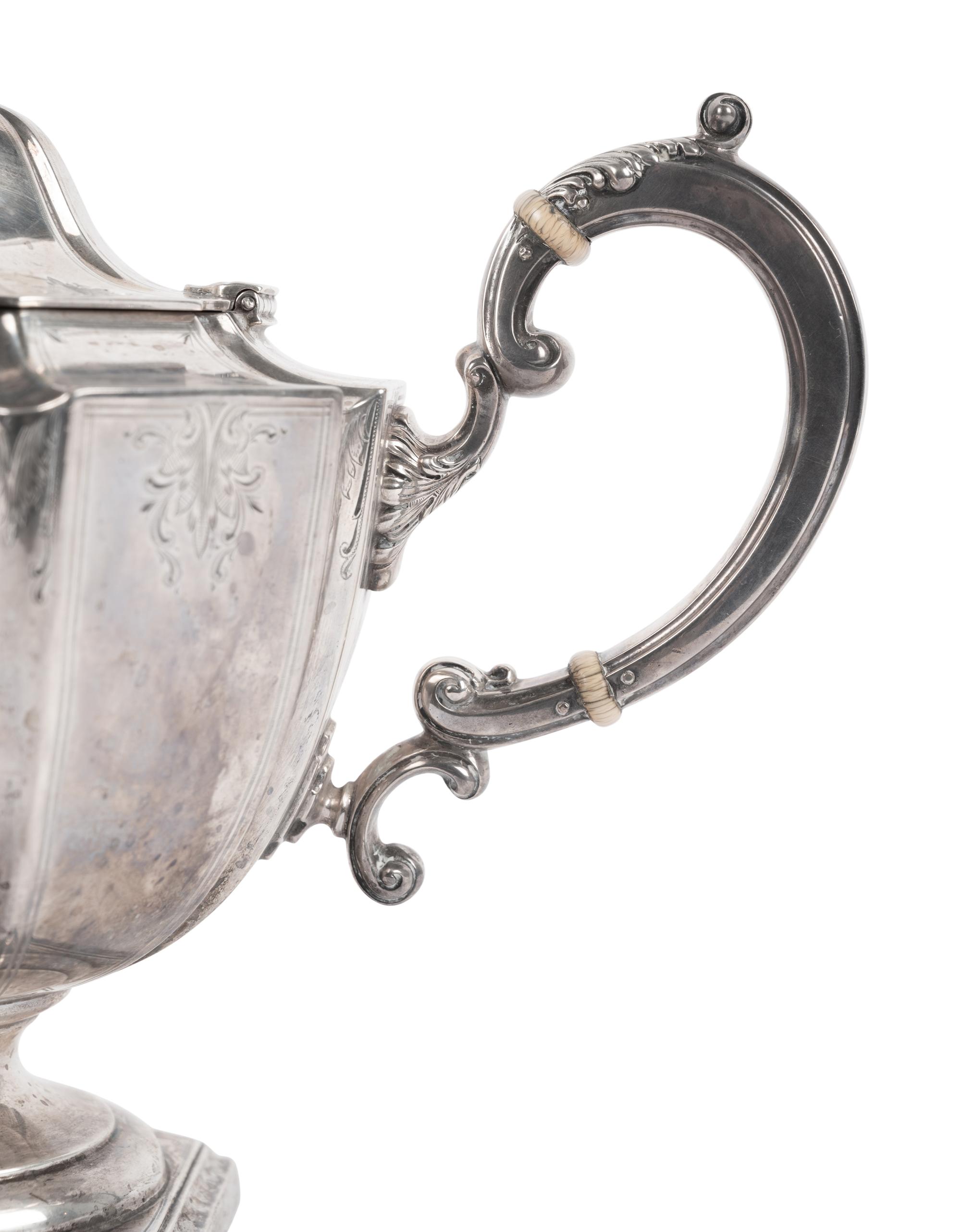 An American Silver Teapot