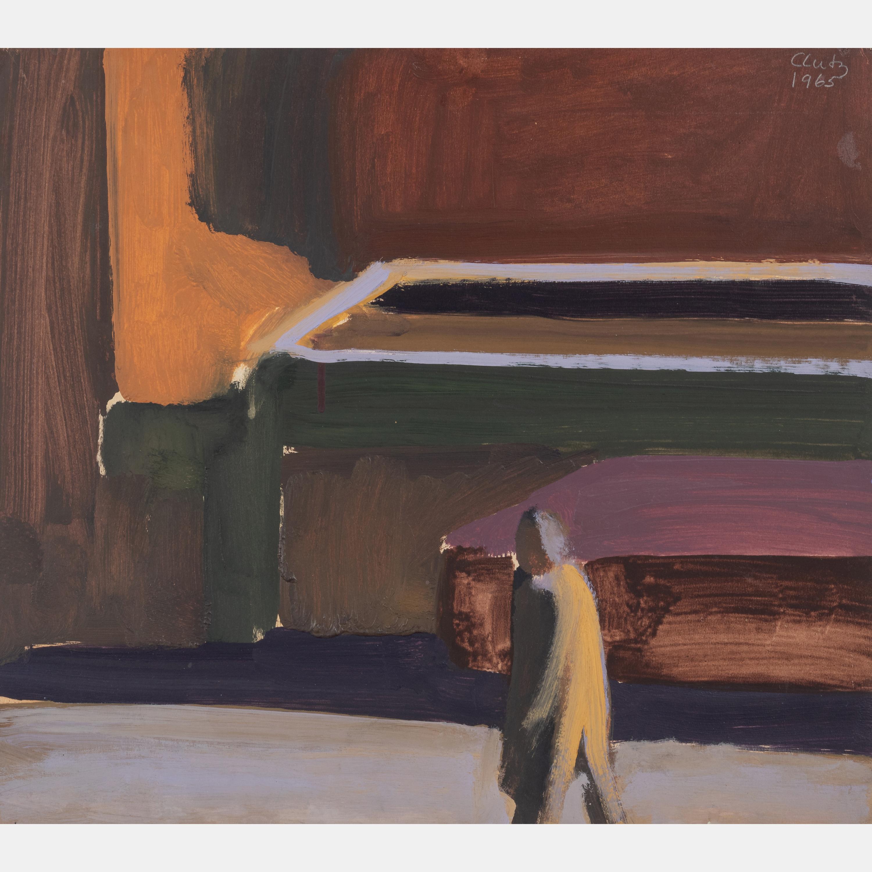 Abstract Composition with Figure