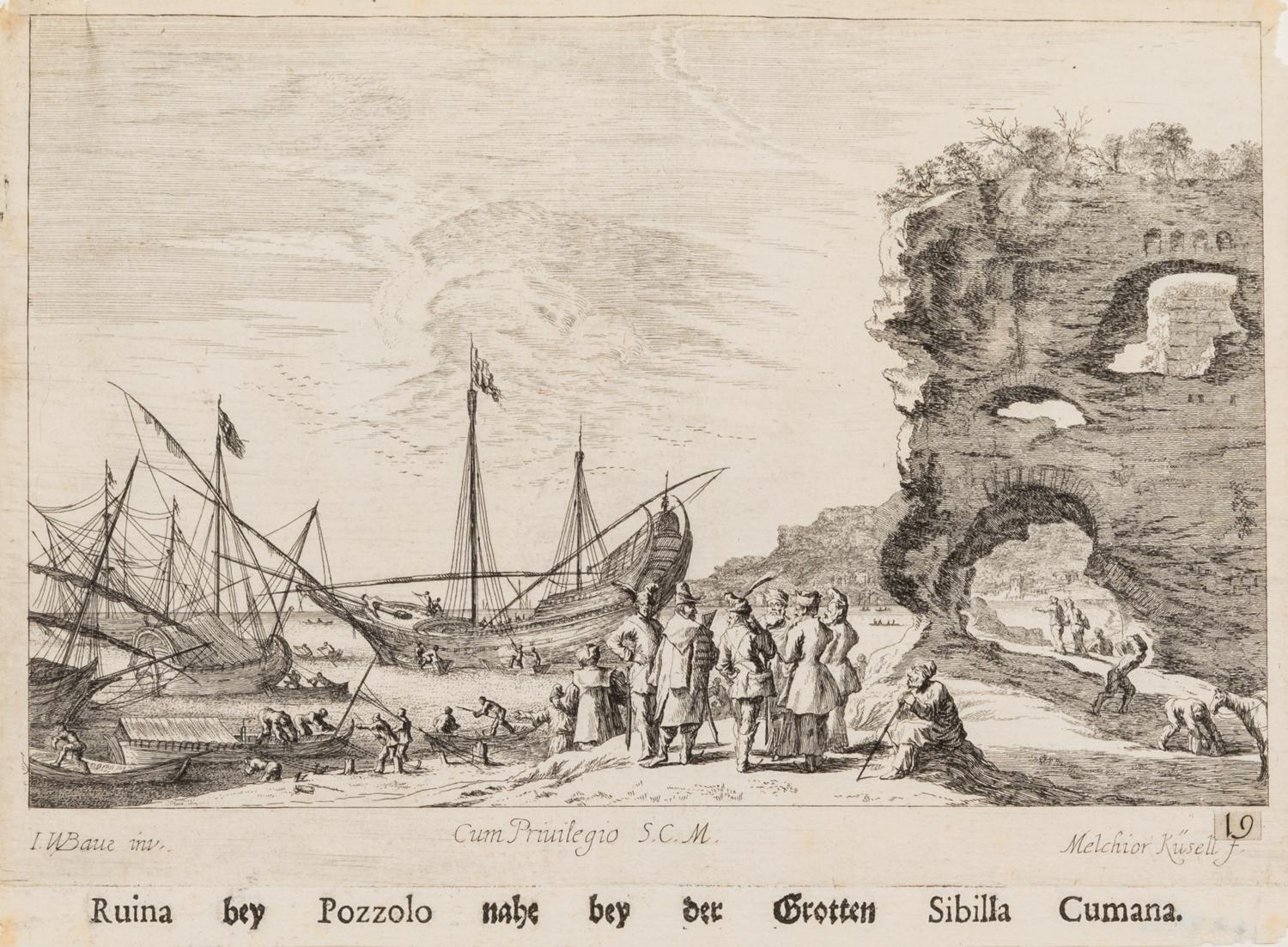 Johann Wilhelm Baur, (German, 1607-1640), A portfolio of 35 works from: Iconographia, Part Four, 1671