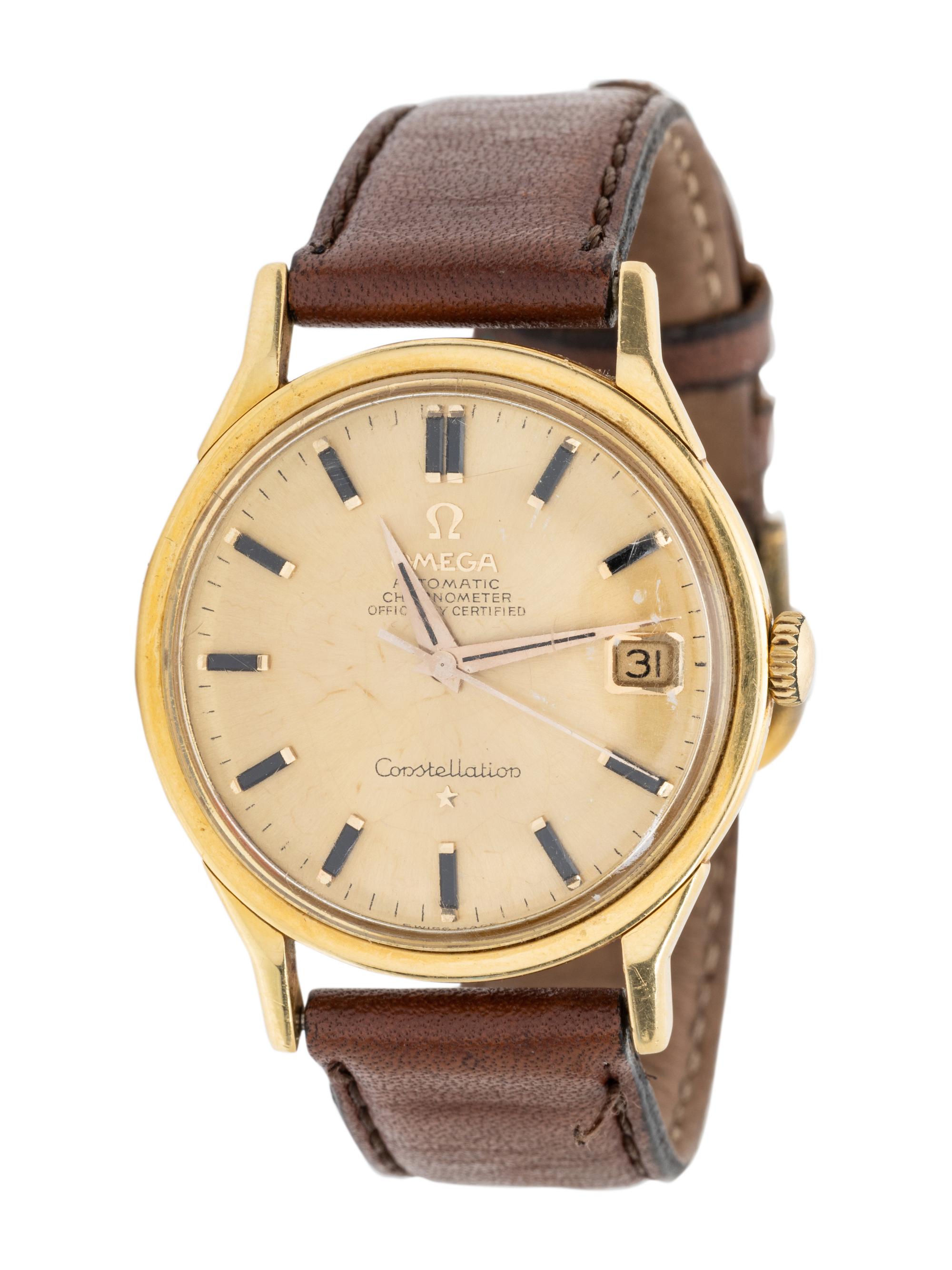 OMEGA, 18K YELLOW GOLD 'CONSTELLATION' WATCH