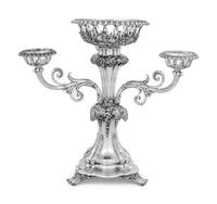 An English Silver-Plate Épergne