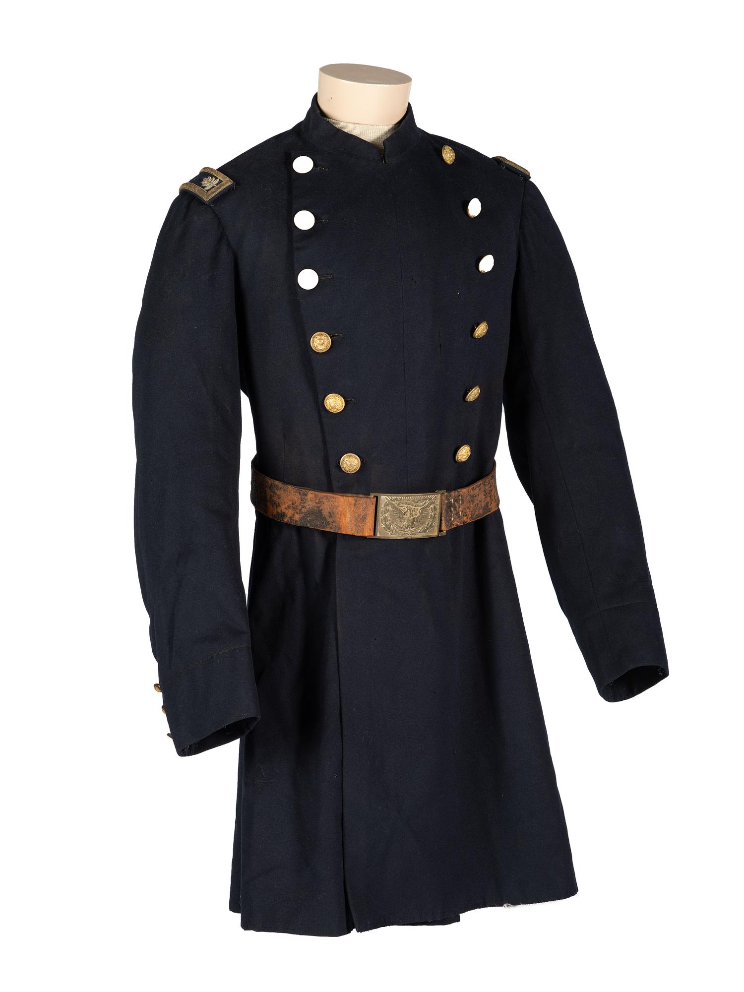 [CIVIL WAR]. Union Lieutenant Colonel's double-breasted frock coat.